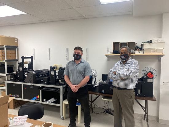 Print Three Rexdale installs New Label System.